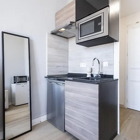 Apartman Coquette Studette, Apercu Mer, A 400m Des Plages Villeneuve-Loubet